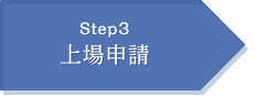 Step3 上場申請